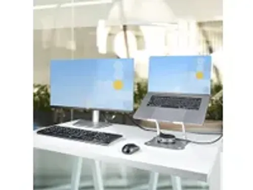 OUTLET Verstelbare ergonomische laptopstandaard aluminium tot 10kg