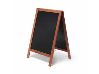Krijtstoepbord Classic 55x85cm Lichtbruin - 1