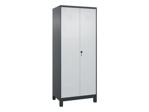 PBM-locker,HxBxD 1950x800x500mm,2vak,vak B 400mm,draaigrendel