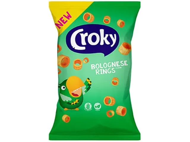 Rings Bolognese chips, zakje van 75 gram