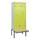 Z-garderobekast,HxBxD 2120x800x815mm,4vak,vak B 400mm,draaigrendel