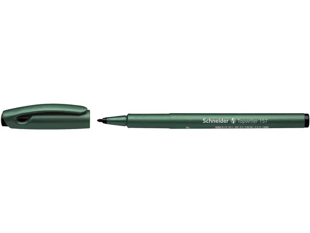 Fibrepen Schneider Topwriter 157 0,8mm noir