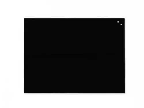 Glasmagneetbord Naga 60x80cm zwart