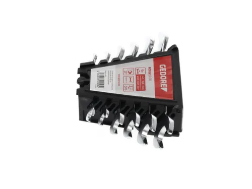 R05125006 Dubbele steeksleutelset kort SW6-17mm 6-delig