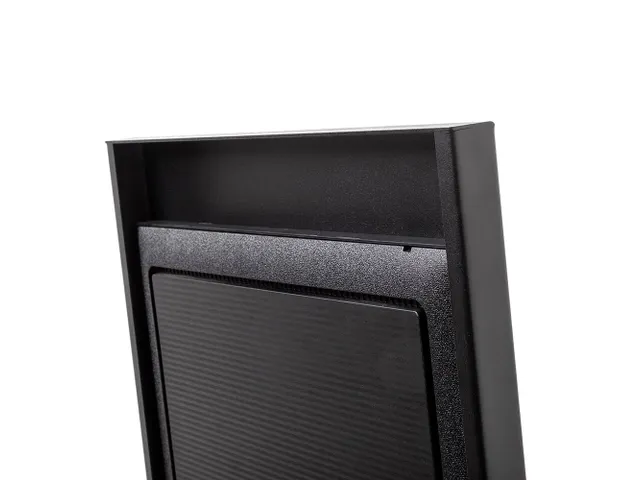 Digitale Display L Stand Nova met 32 Inch Samsung Scherm Zwart