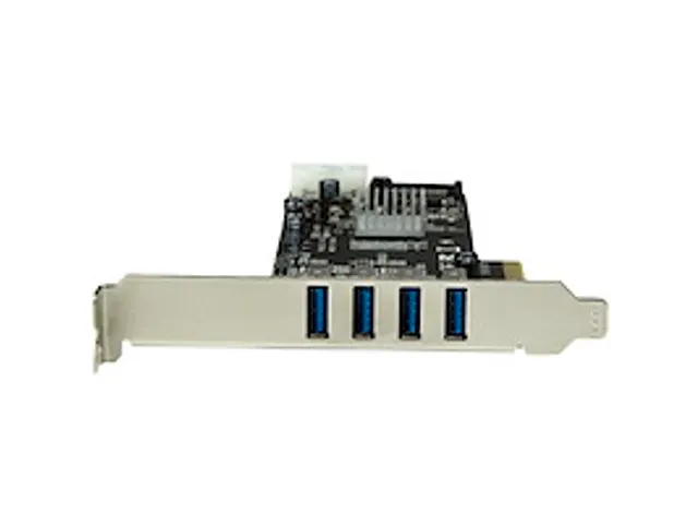 4 Poorts PCI Express (PCIe) SuperSpeed USB 3.0 Adapterkaart UASP SATA
