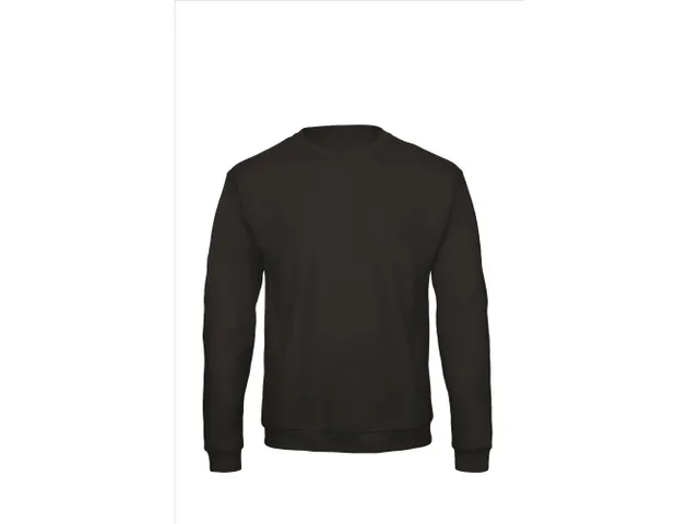 B&C ID.202 sweater, zwart, maat 2XL, per stuk