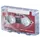 Cassette dicteer Philips LFH 0005 2x15min met clip