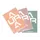 Schrijfblok Aurora A4 lijn 100 vel 70gr assorti