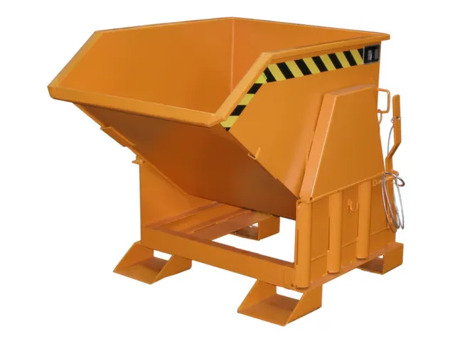 Kiepbak Hxbxd 1070x850x1430mm 0.50m³ 217kg Draagverm. 1000kg Ral2000