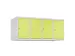 armoire superposable,p. Armoire vestiaire,4compart.