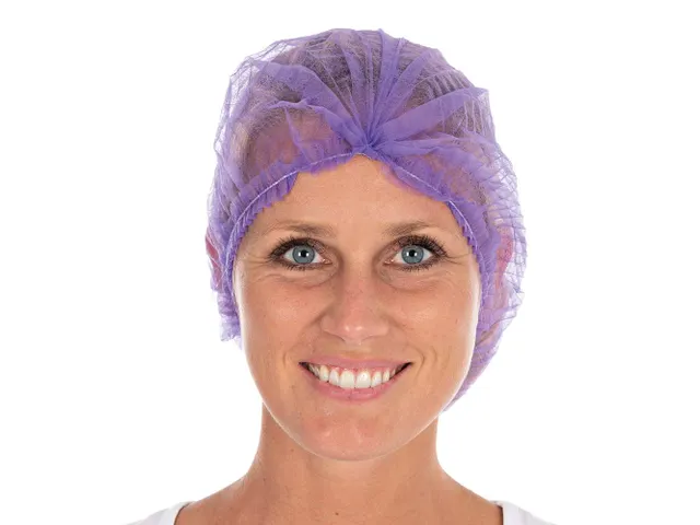 CMT Haarnet Clip cap pp non woven Paars Maat L ca 53cm 1000 Stuks