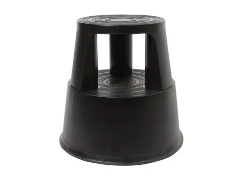 Opstapkruk Quantore 42cm kunststof zwart