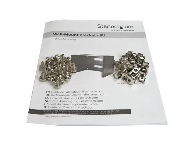 Wand Monteerbaar Rack Voor 12 Inch/30 Cm Apparatuur Massief Staal 8U