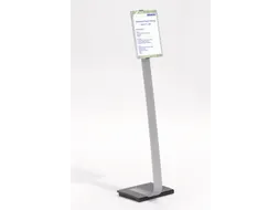Vloerstandaard Durable Info Sign Stand A4 Aluminium