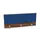 opzetpaneel bureau aanbouw achter NP-tiepolo nut BN6016-blauw 1400mm