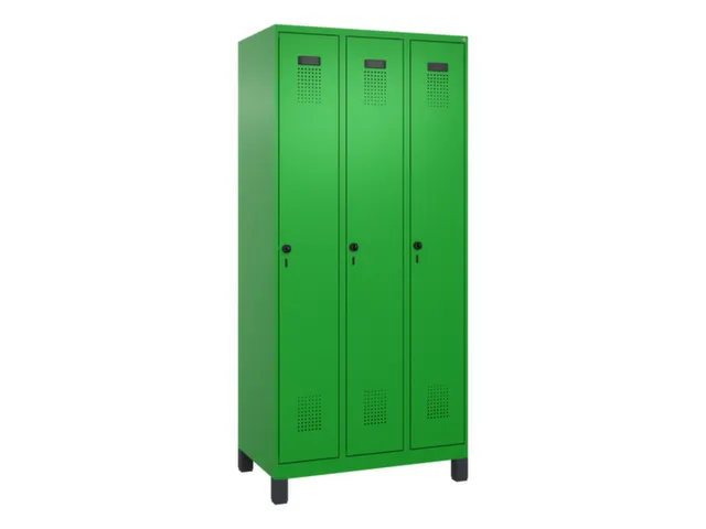 locker voor scheiding van kleding,HxBxD 1950x900x500mm,3vak