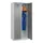 locker,HxBxD 1850x800x500mm,2vak,vak B 400mm,cil.-slot,staand op vloer