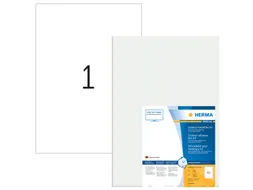 HERMA 9542 Weervast Outdoor folie-etiket A3 297x420mm Wit 10 stuks