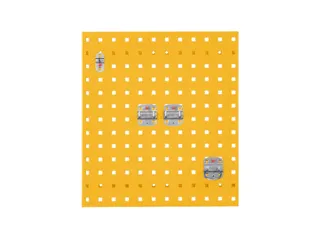 Geperforeerde Plaat Staalplaat Hxb 450x500mm Ral 1023 Verkeersgeel - 2