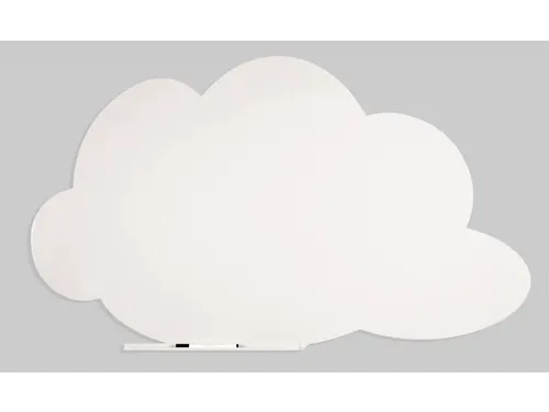Whiteboard Rocada Skinshape Cloud 75x115cm wit gelakt