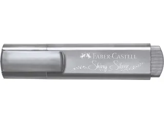 Tekstmarker Faber Castell Metallic zilver - 4