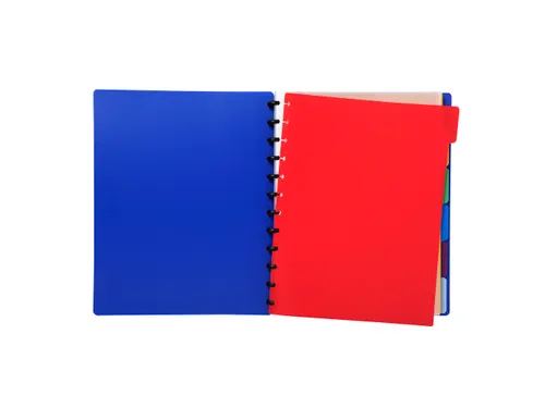 Tabbladen PP A4 voor showalb/ring 6 tabs
