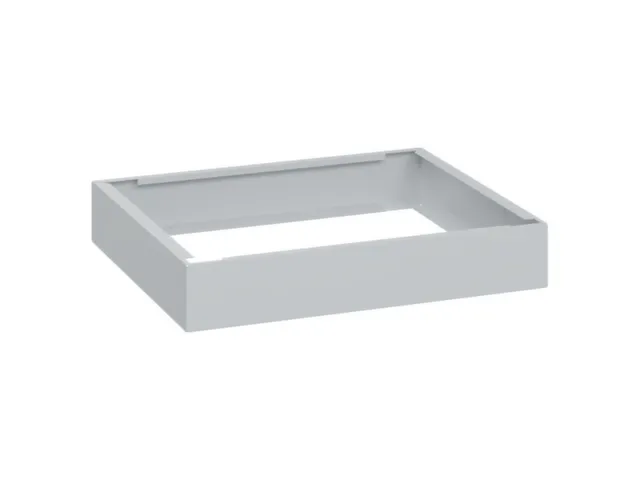 sokkel,HxBxD 100x600x500mm,kunststof,RAL7035,meerprijs