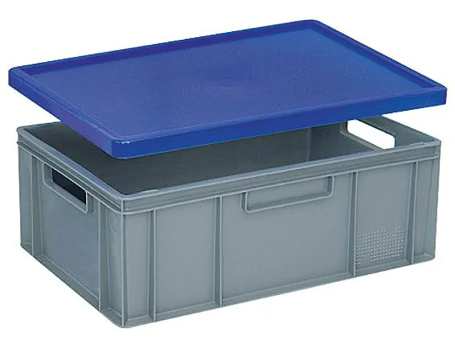 Stolpdeksel Voor Euronorm Stapelkrat Lxb 600X400Mm Rood