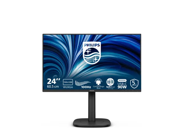 Philips 24B2U3301D 24 Inch Monitor IPS USB-C Docking 4MS