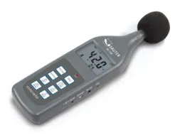 geluidsniveaumeter,afleesbaarheid 0,1dB,behuizing kunststof,display