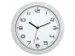 De Alba HORNEW wandklok met stille werking 30cm. wit