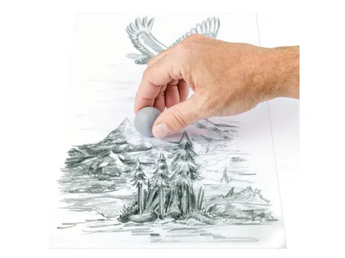 Kneedgum Staedtler grijs 40x40x11mm