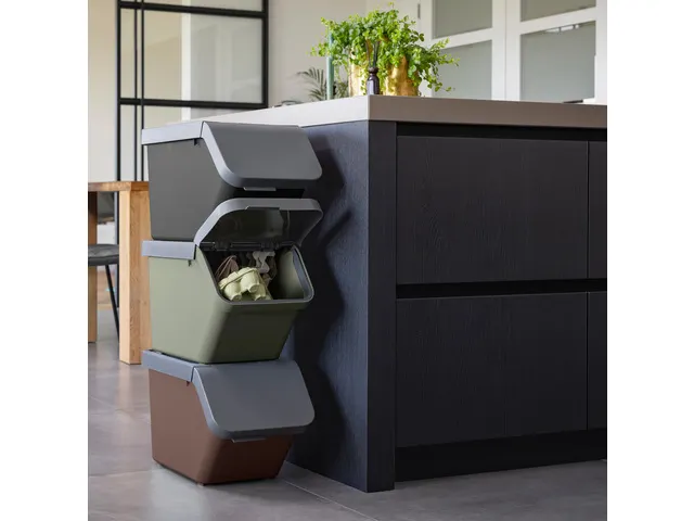 Sigma Home sorteer unit 60L bruin - 49,3x38,8x44,8cm