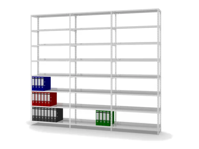 rayonnage pour classeurs,rayonnage suivant,HxlxP 2550x1000x600mm