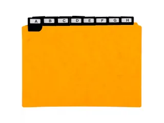 Tabblad a-z Glanskarton 6/10 148x210mm 24 stuks - 4
