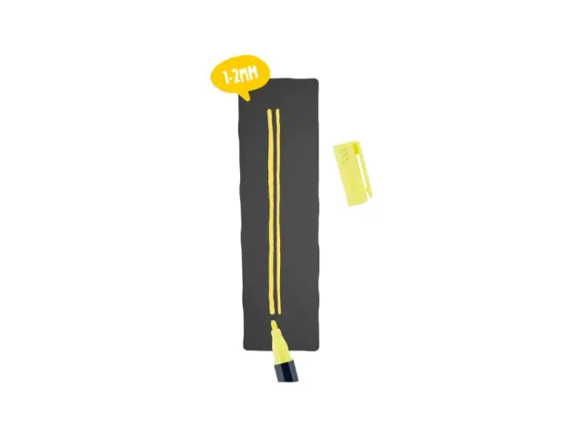 Krijtstift Securit Sma-100 Rond 1-2mm Assorti 4 stuks