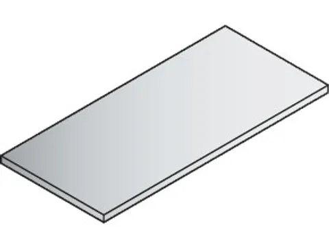 Stalen bodem,v. universele kast,BxD 1200x600mm,draagverm. 70kg,staal