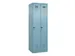 locker voor scheiding van kleding,HxBxD 1850x600x500mm,2vak