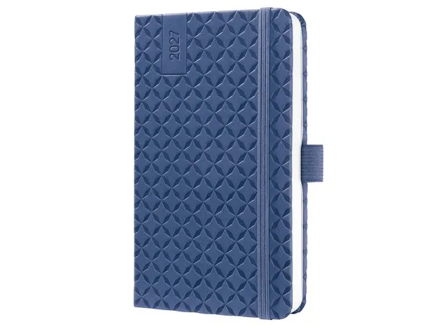 Weekagenda Flair A6 2027 (NL/FR/EN/DU) Indigo Blue Hardcover