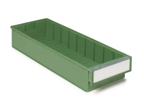 Stellingbak HxLxB 82x500x186mm 5 3l duurzaam kunststof groen