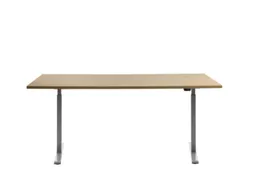 Elektrisch ihv bureau,HxBxD 700-1200x1800x800mm,blad esdoorn