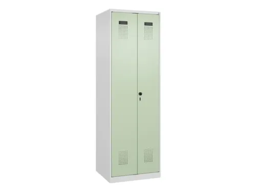PBM-locker,HxBxD 1850x600x500mm,2vak,vak B 300mm,draaigrendel