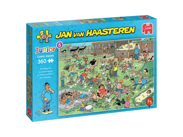 Puzzel Jan van Haasteren Junior 6 De Kinderboerderij 360 stukjes