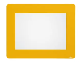 Vloersticker Durable kader voor A4 verwijderbaar geel - 1