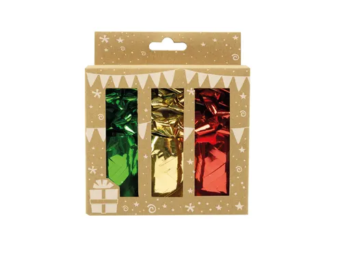 Cadeauversieringsset 12-delig 3 kleurig