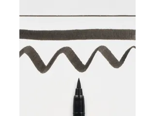Brushpen Sakura Pigma medium zwart - 3