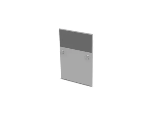 baliepaneel bureau aanbouw rechts MP-lichtgrijs BN8078-grijs 800mm