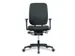 Siège De Bureau Pivotant Noir Mécanisme Synchrone