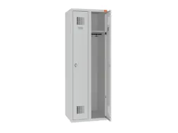 lockerkast,HxBxD 1800x600x500mm,2vak,draaigrendel,sokkel,romp RAL7035